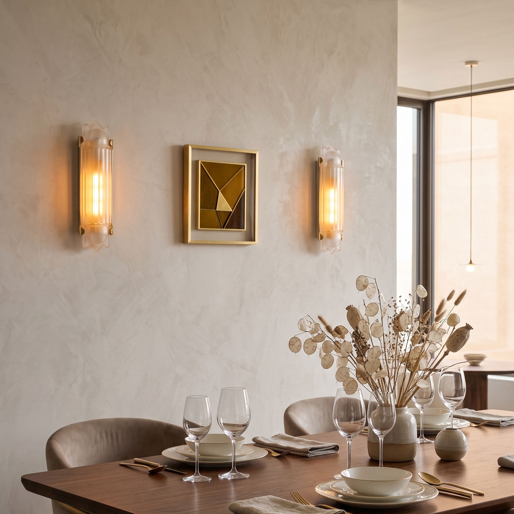 Benedict Ribbed Wall Sconce