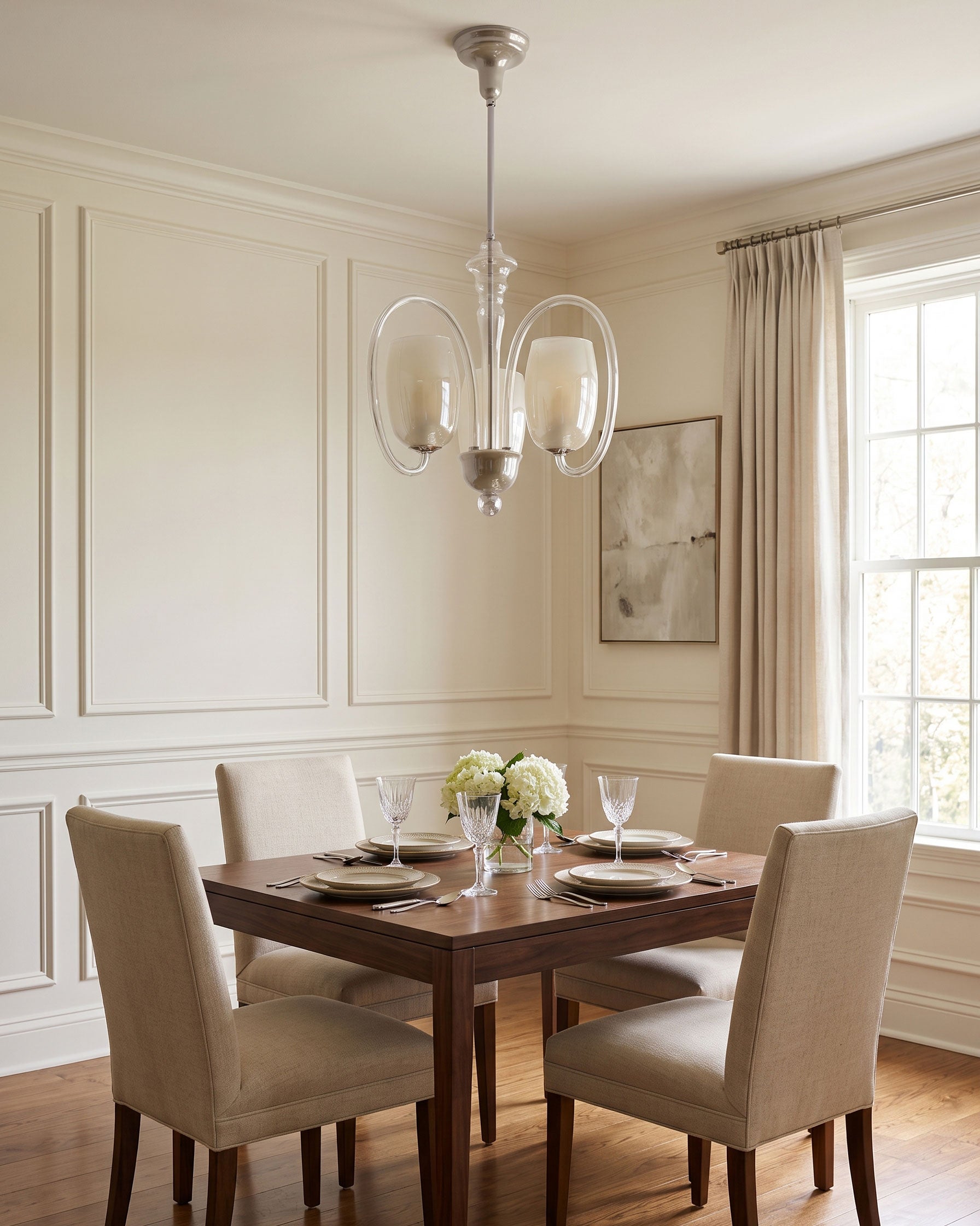 Benoit Mid-Century Chandelier