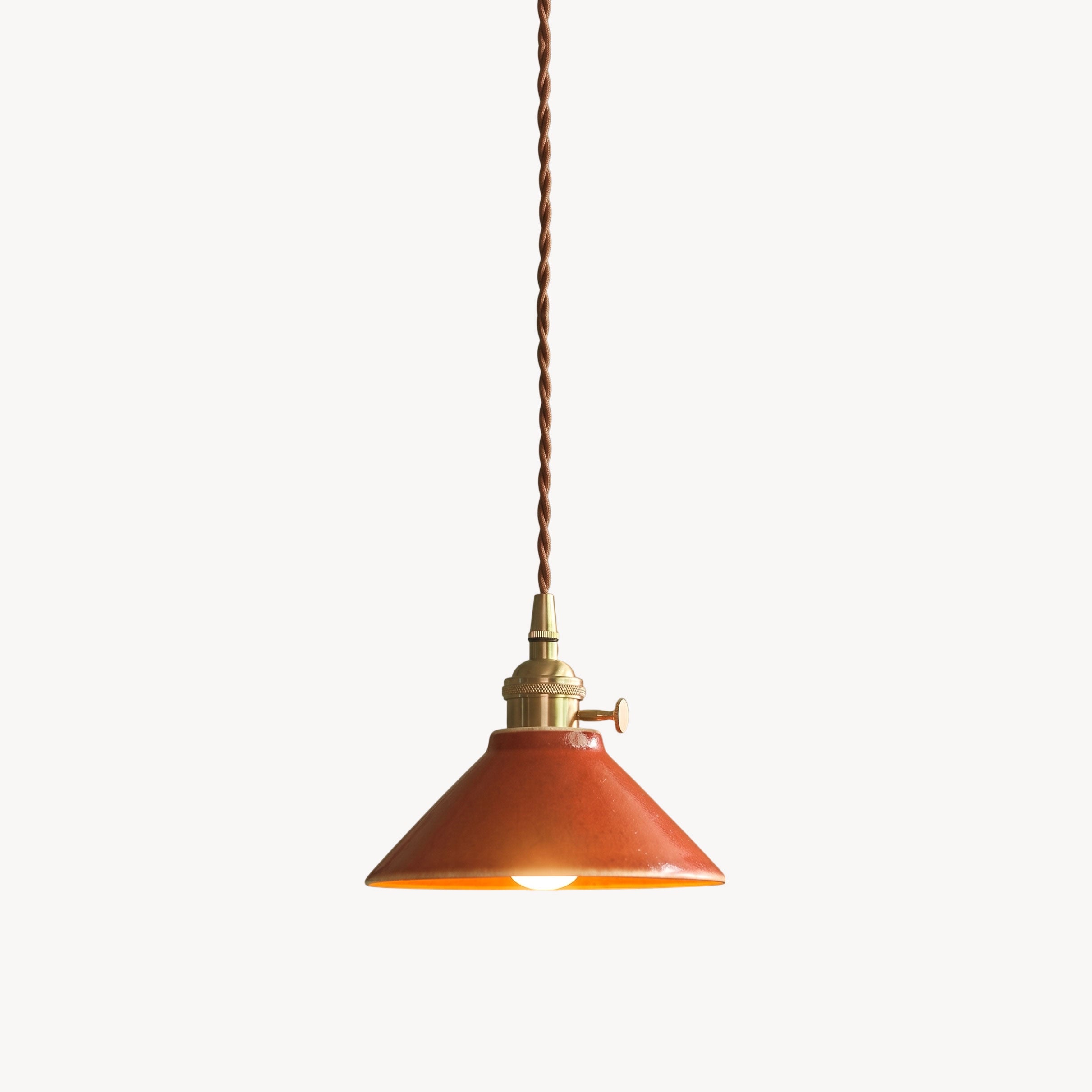 Blaine Vintage Cone Pendant Light