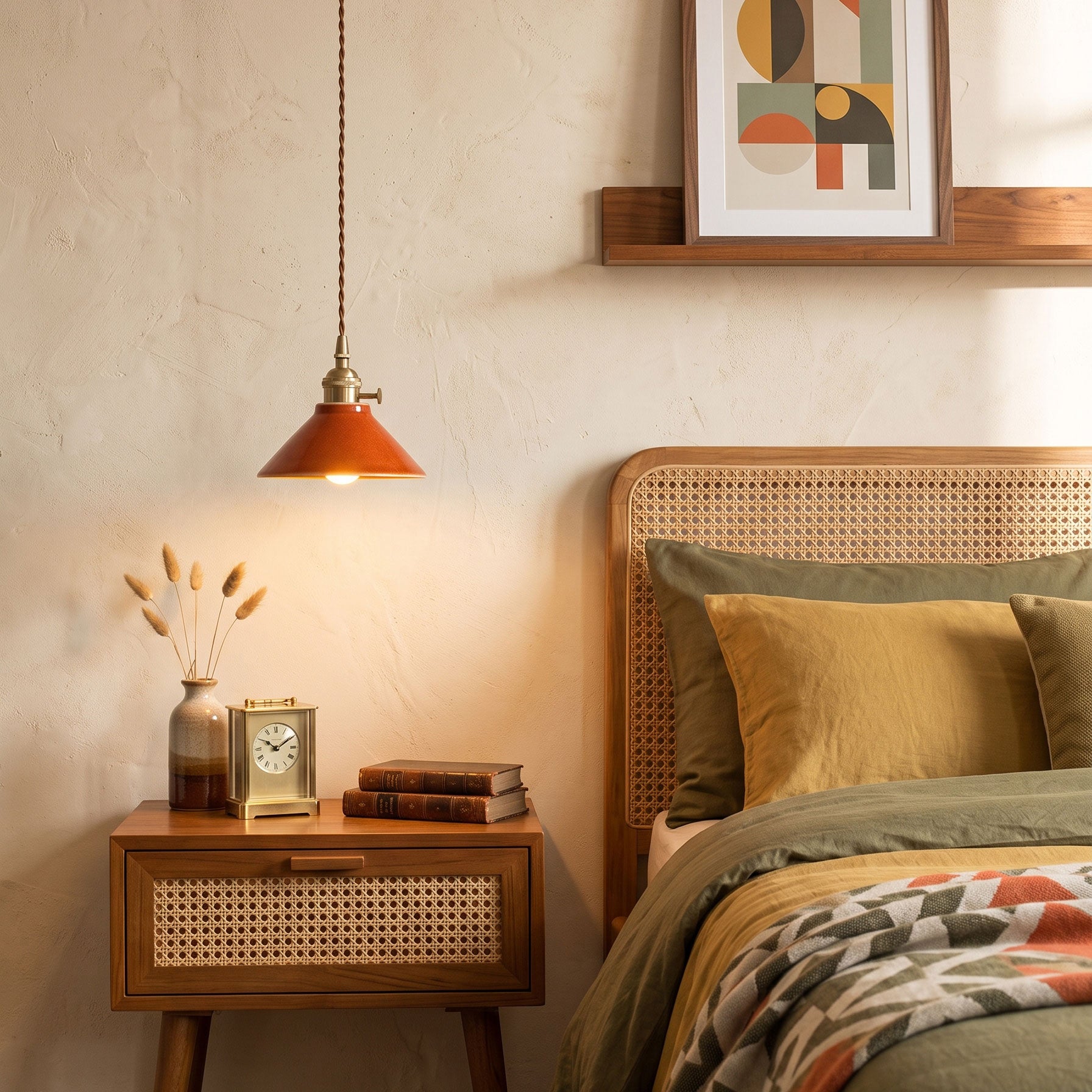 Blaine Vintage Cone Pendant Light