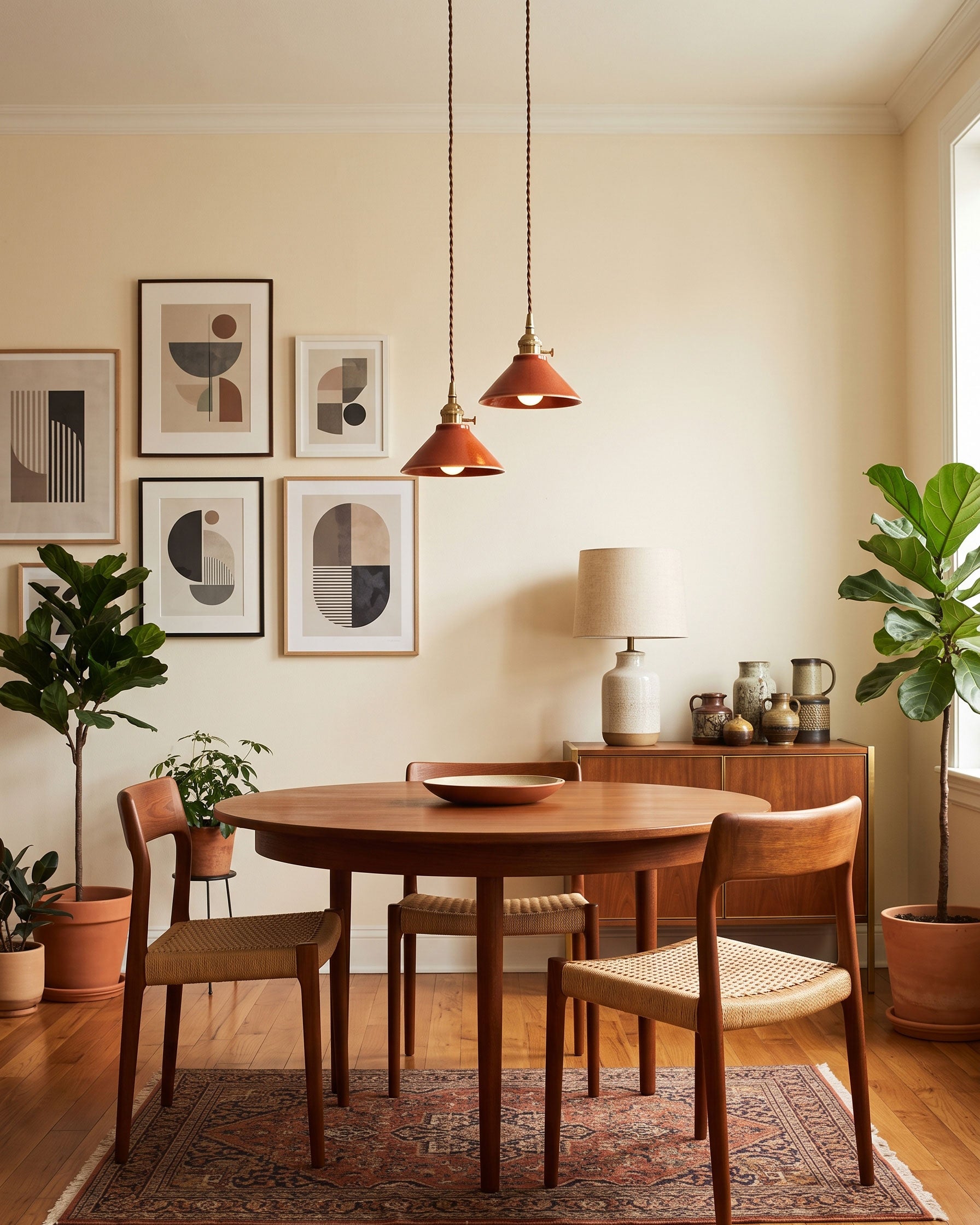 Blaine Vintage Cone Pendant Light