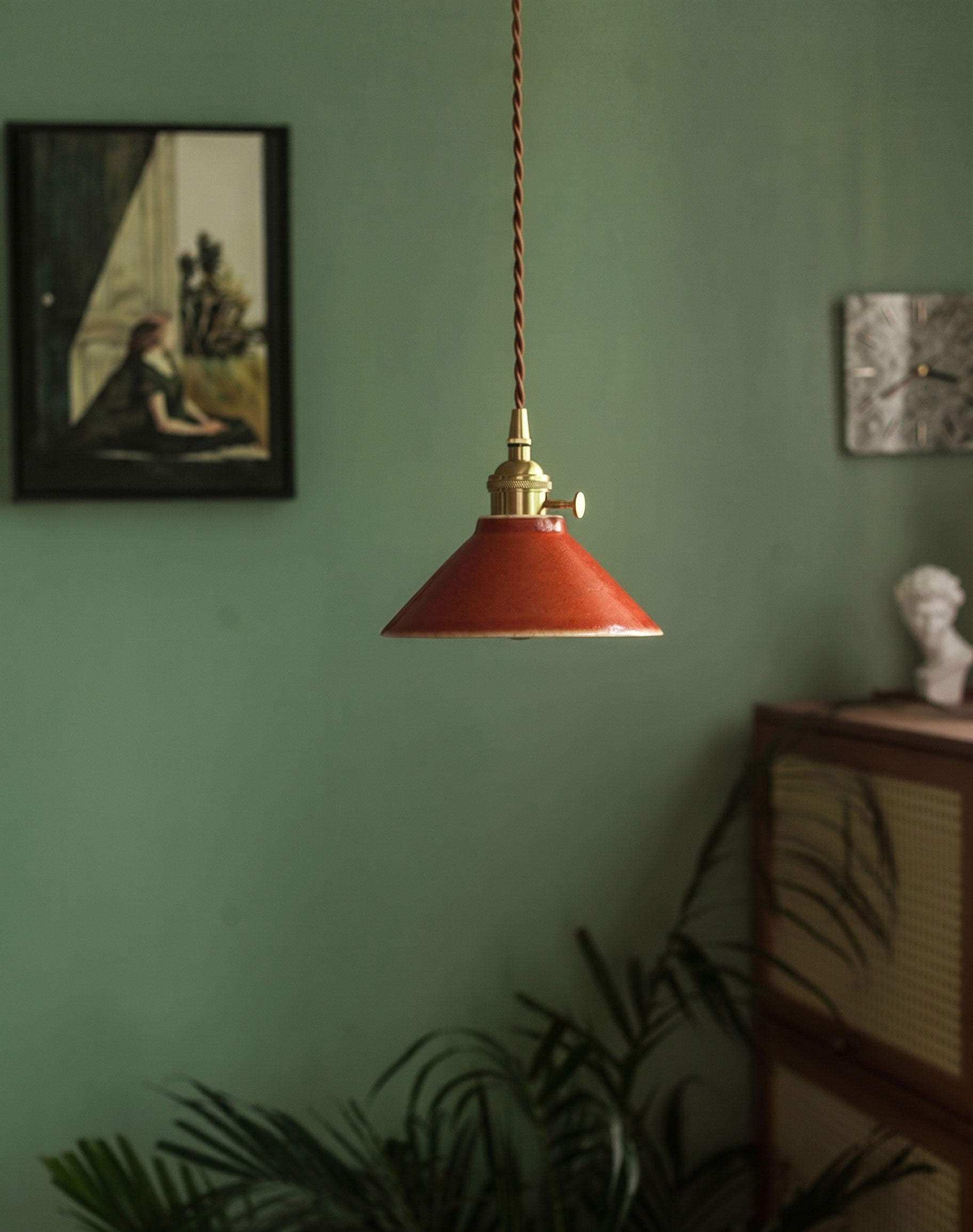 Blaine Vintage Cone Pendant Light