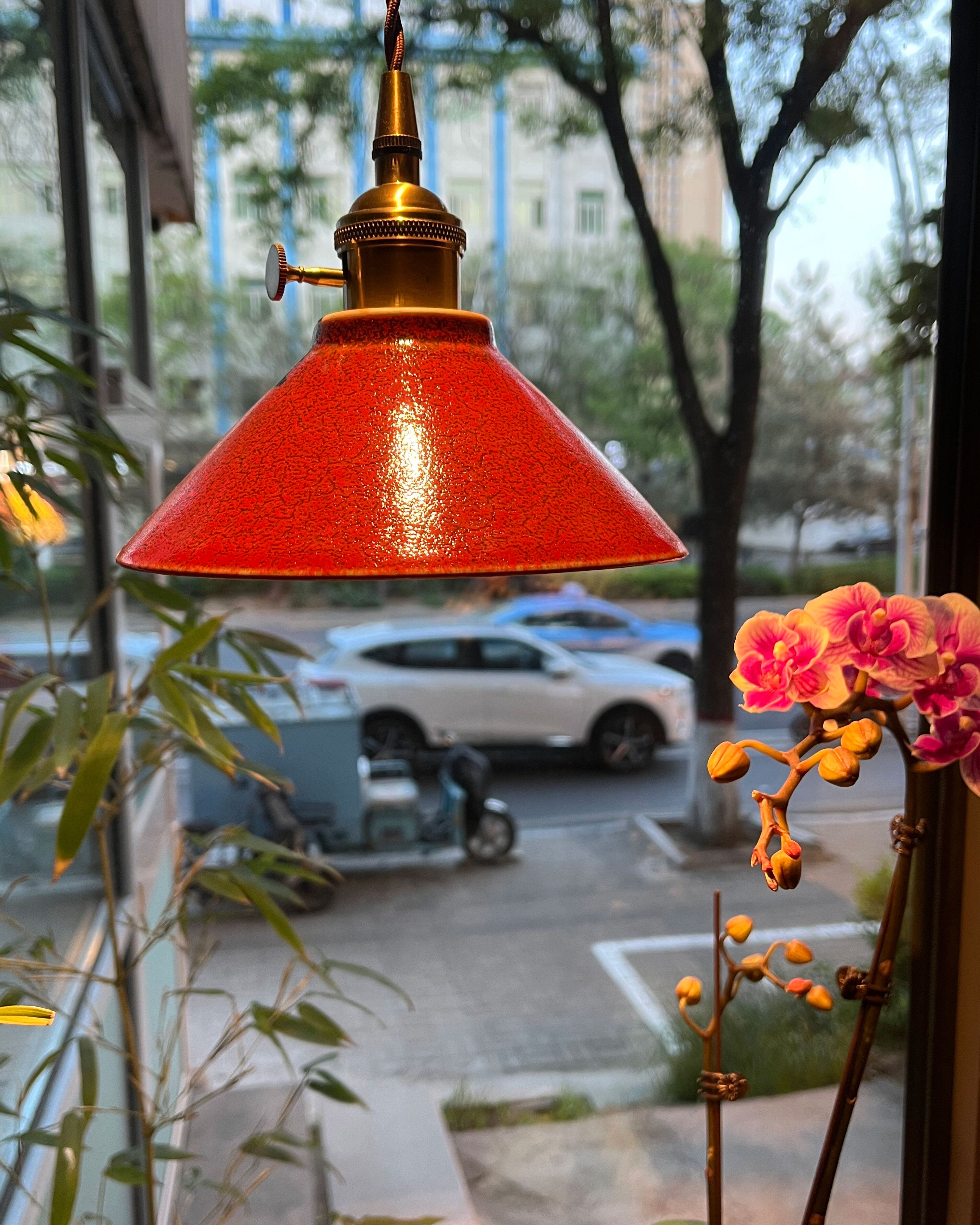 Blaine Vintage Cone Pendant Light