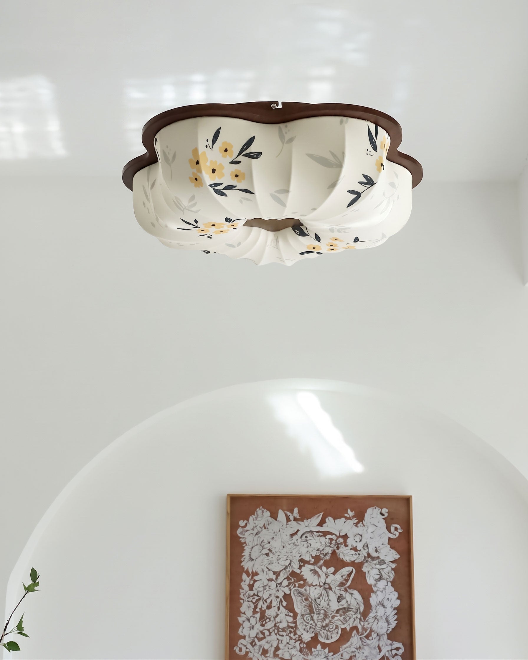 Blythe Scalloped Flush Mount