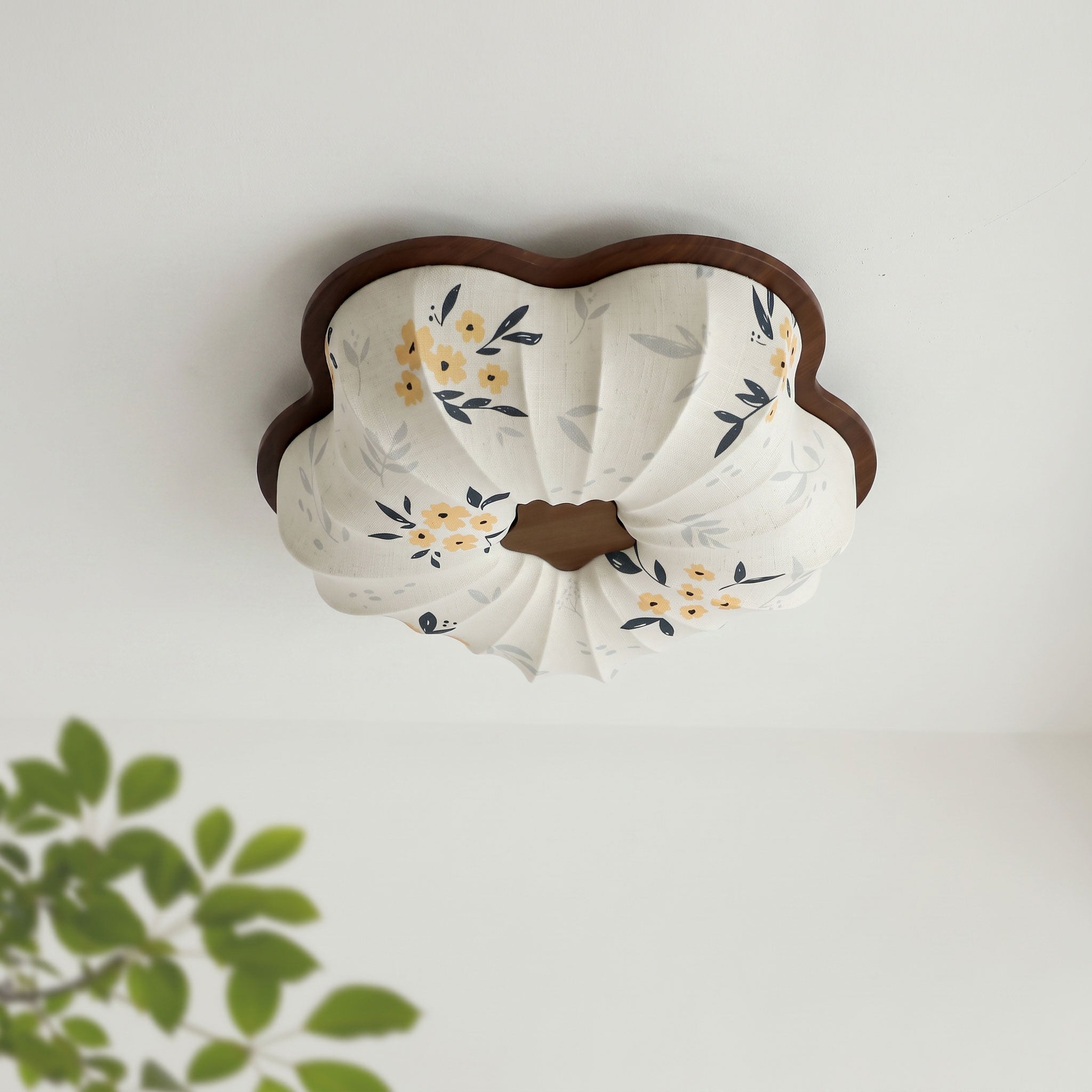 Blythe Scalloped Flush Mount