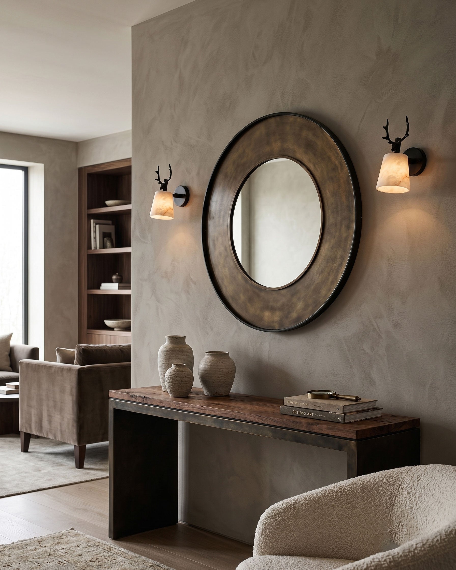 Bodhi Antler Wall Sconce