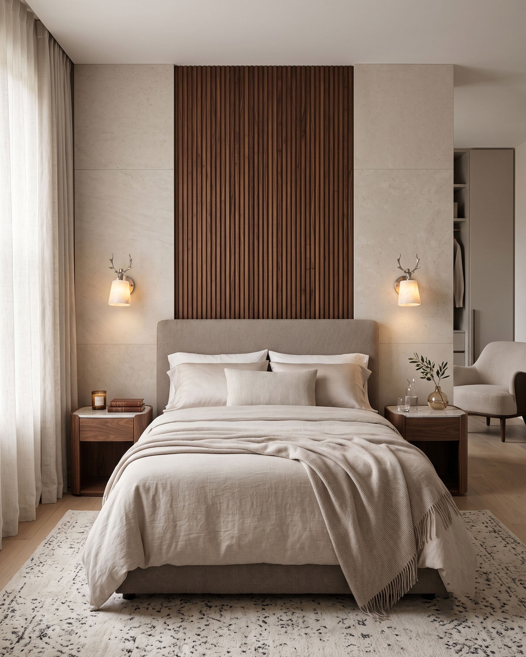 Bodhi Antler Wall Sconce