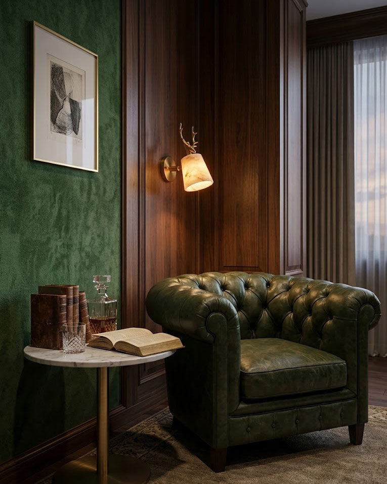 Bodhi Antler Wall Sconce