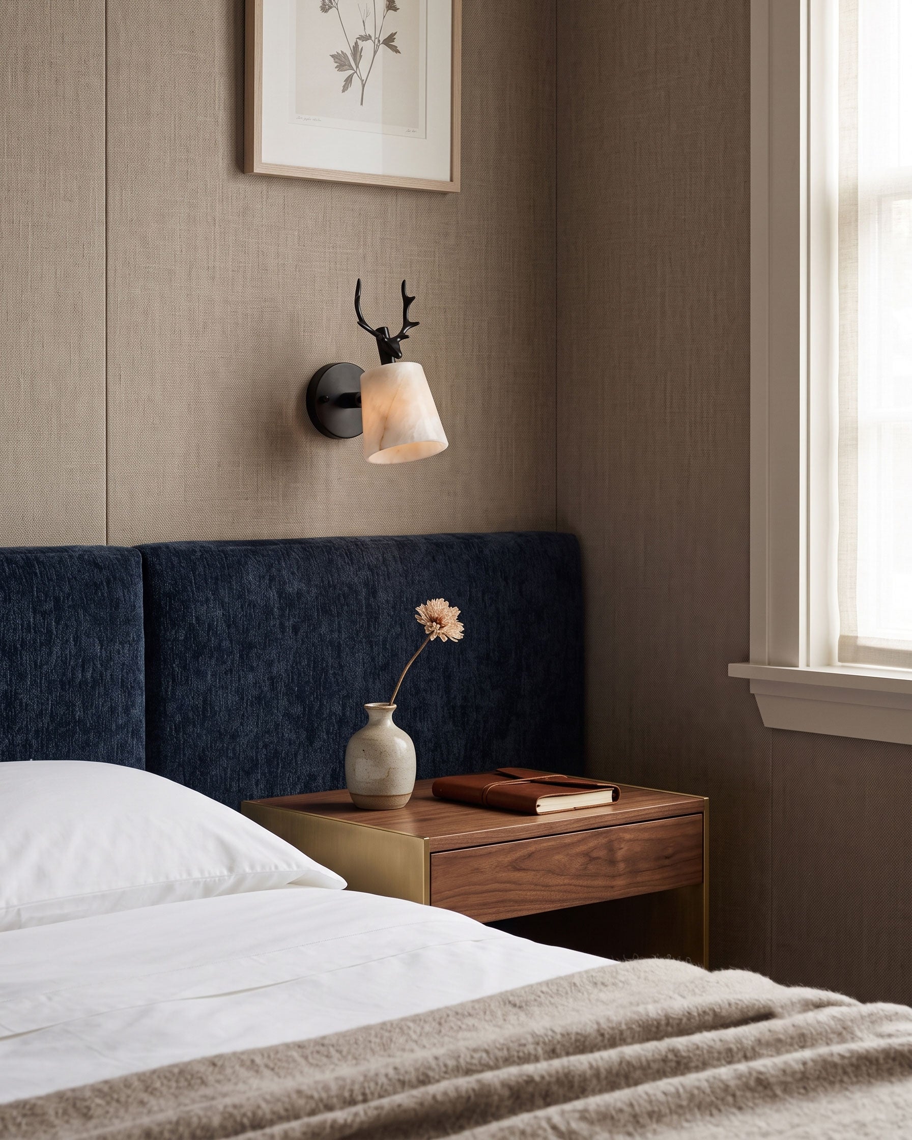 Bodhi Antler Wall Sconce