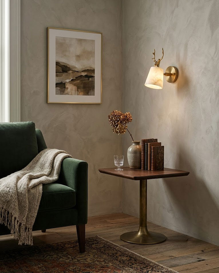 Bodhi Antler Wall Sconce