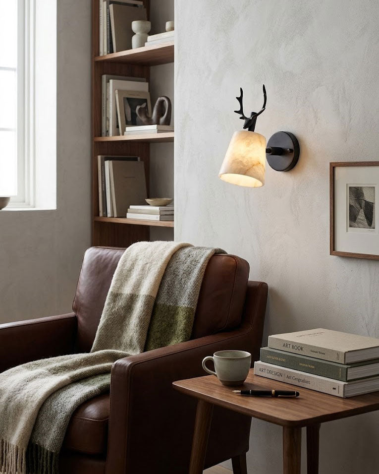 Bodhi Antler Wall Sconce