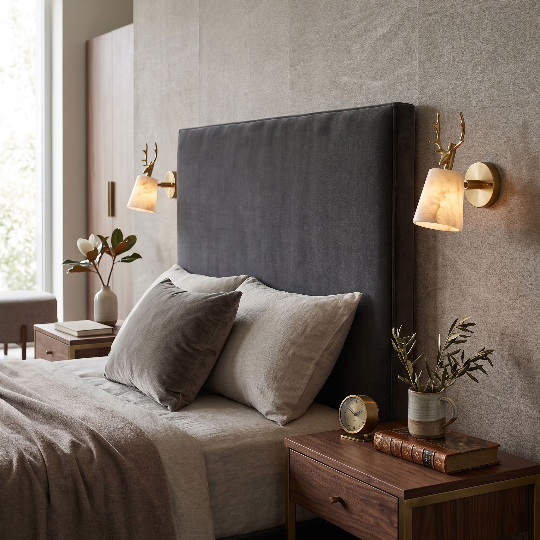 Bodhi Antler Wall Sconce