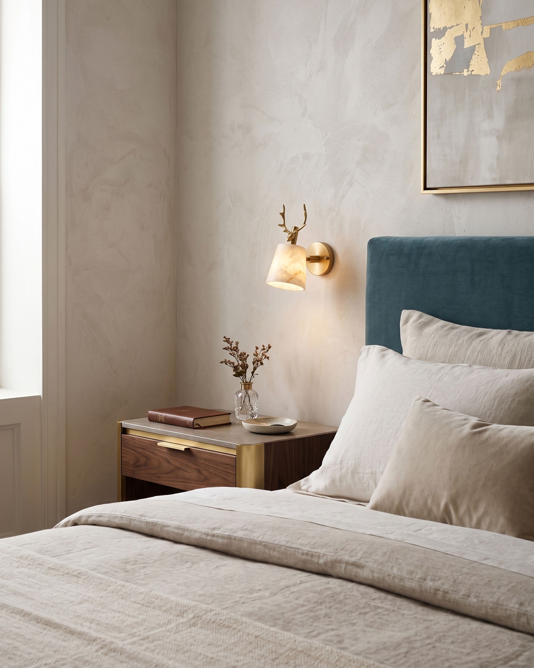 Bodhi Antler Wall Sconce