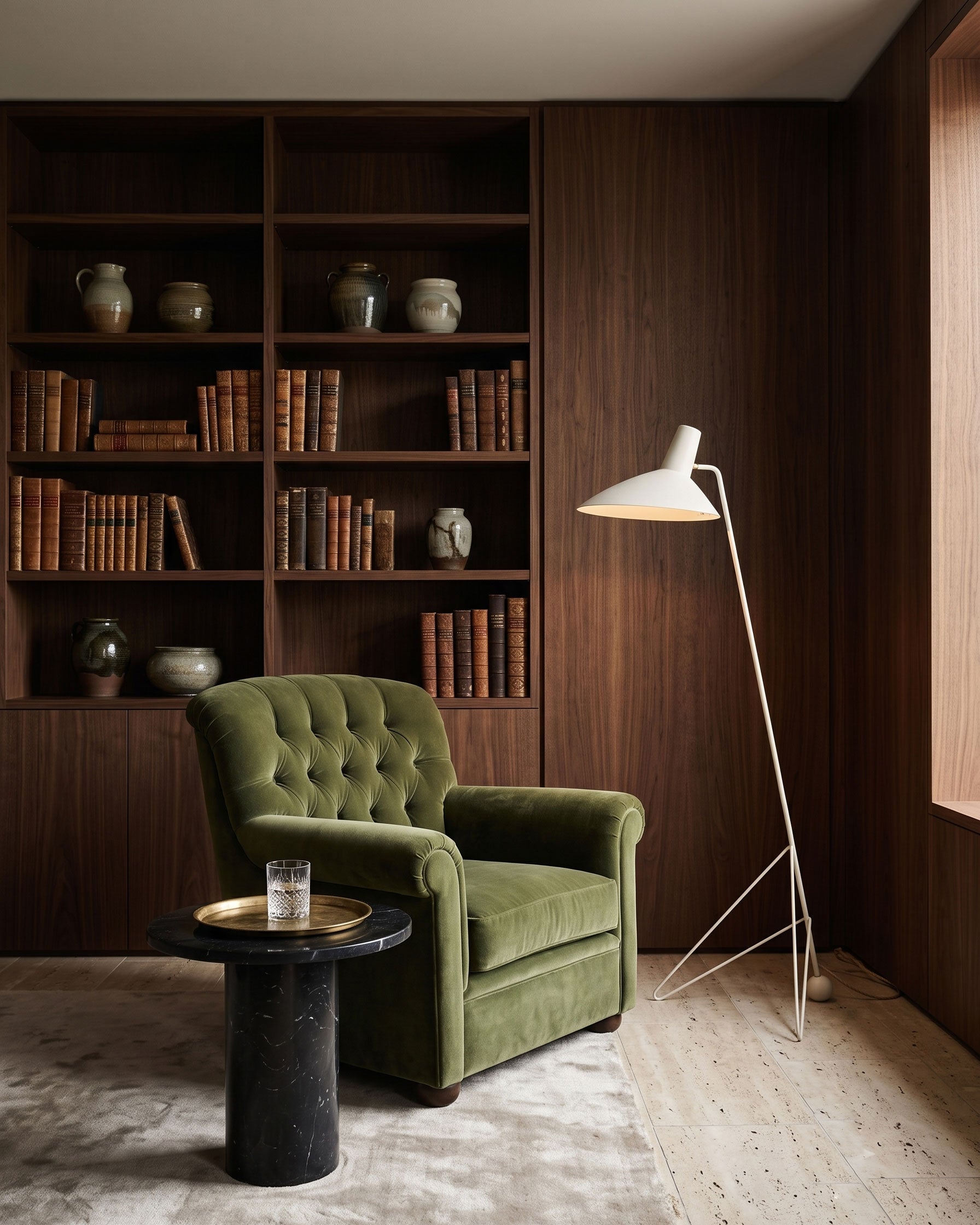 Boman Mid-Century Floor Lamp
