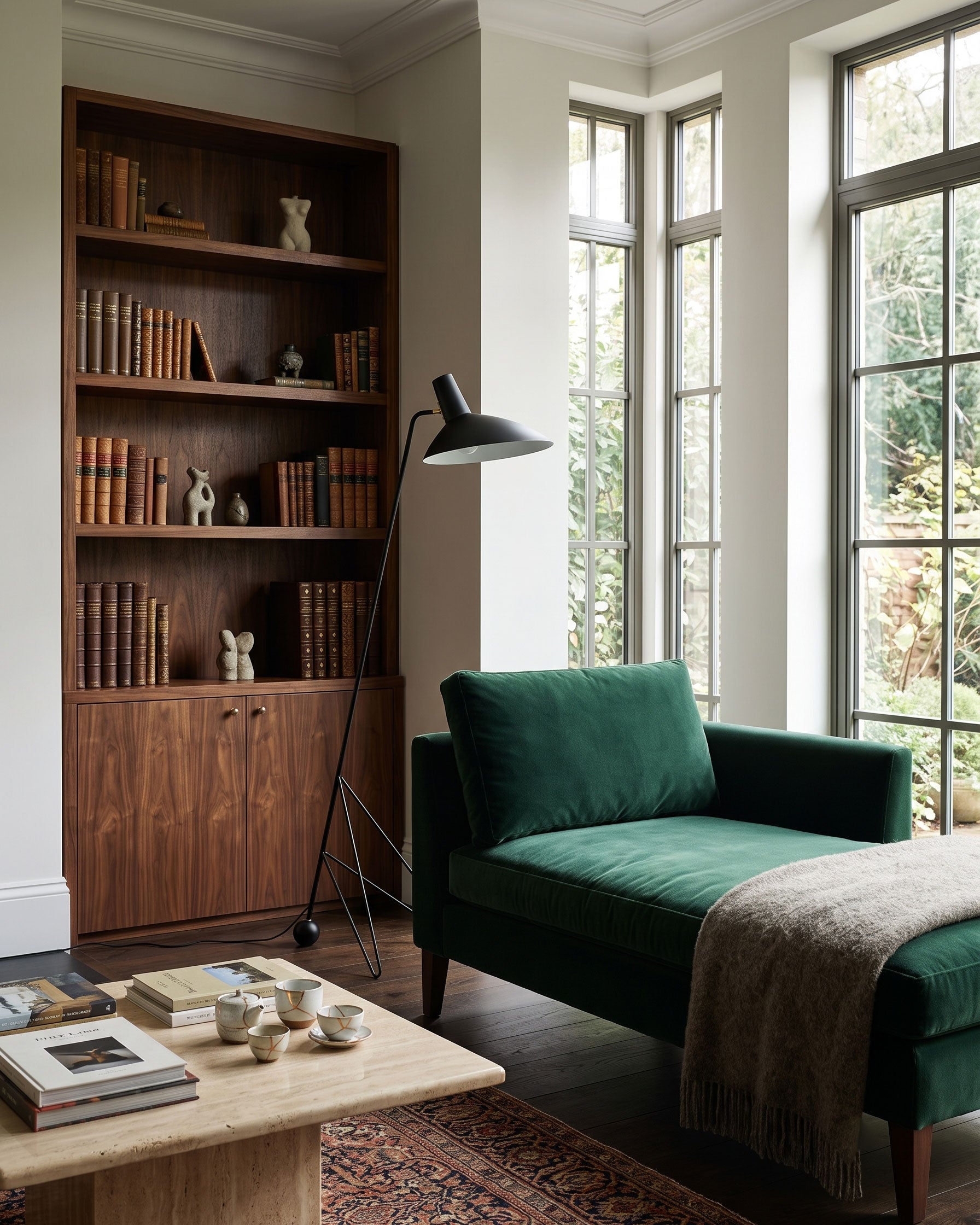 Boman Mid-Century Floor Lamp