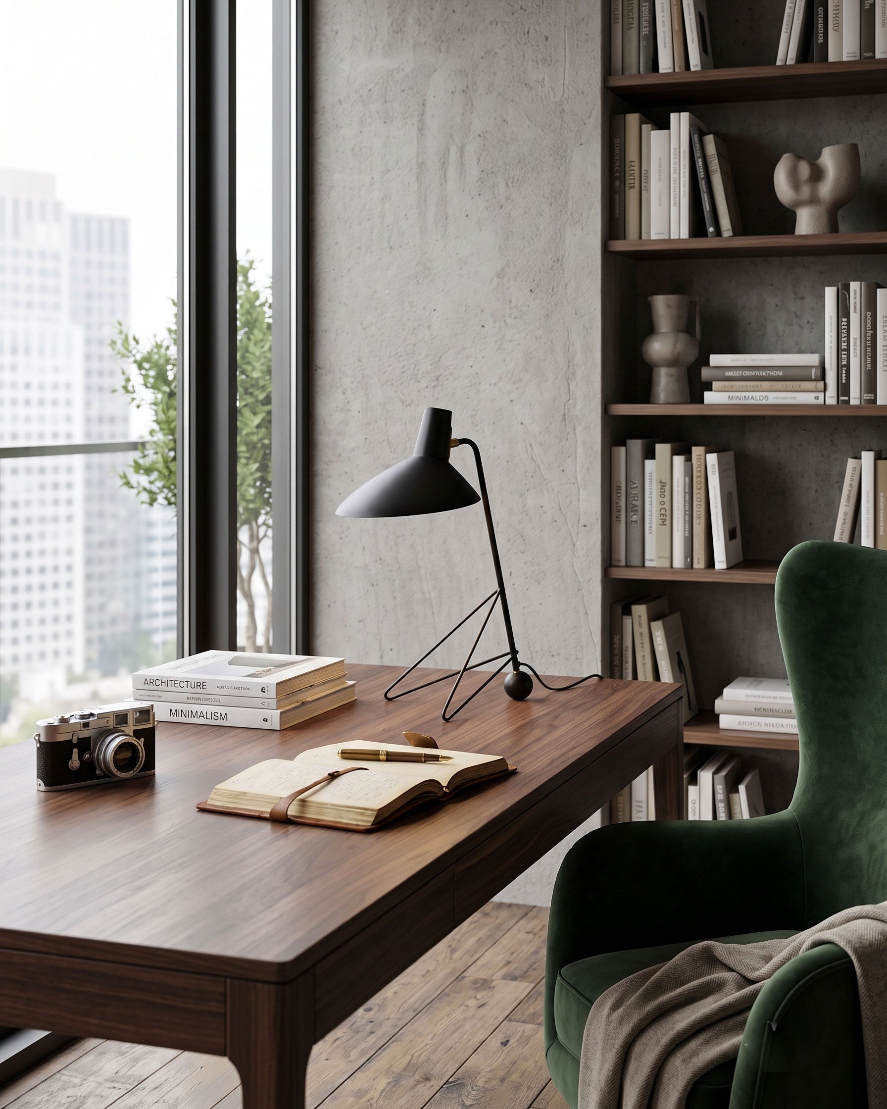 Boman Mid-Century Table Lamp