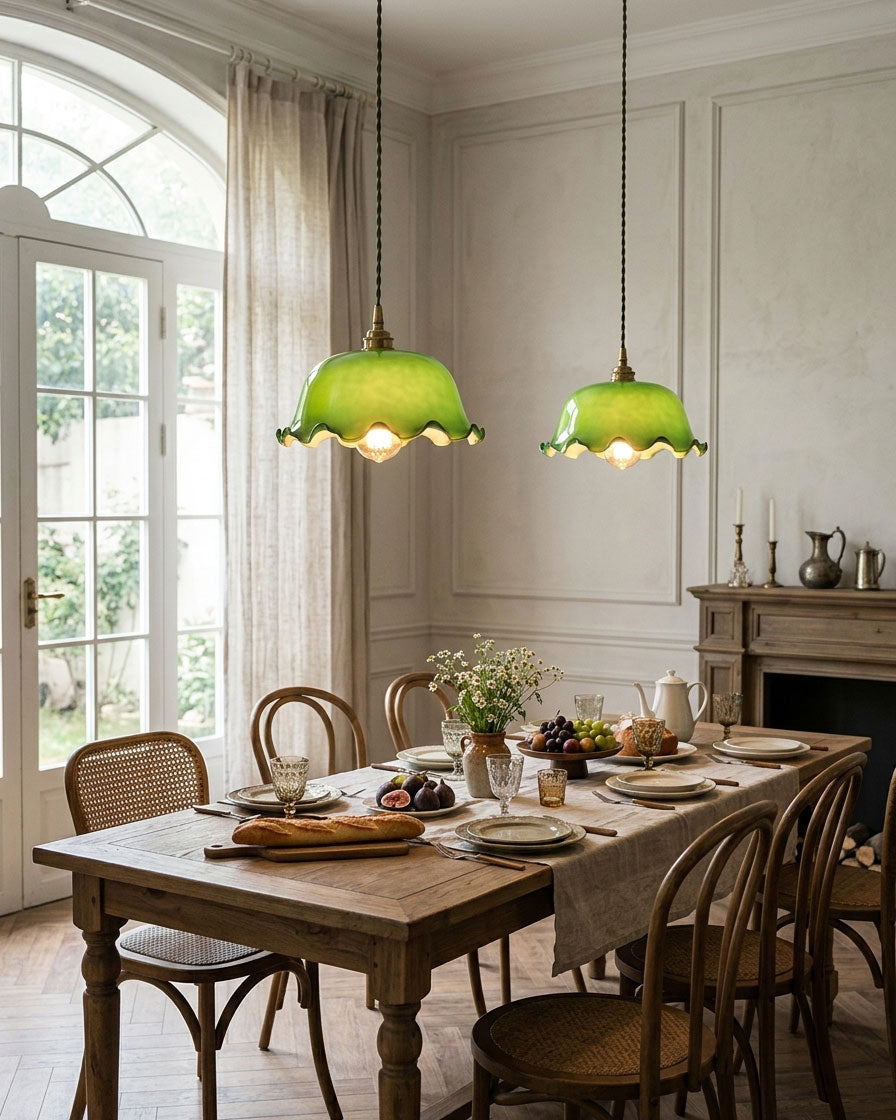 Bramley Fluted Pendelleuchte