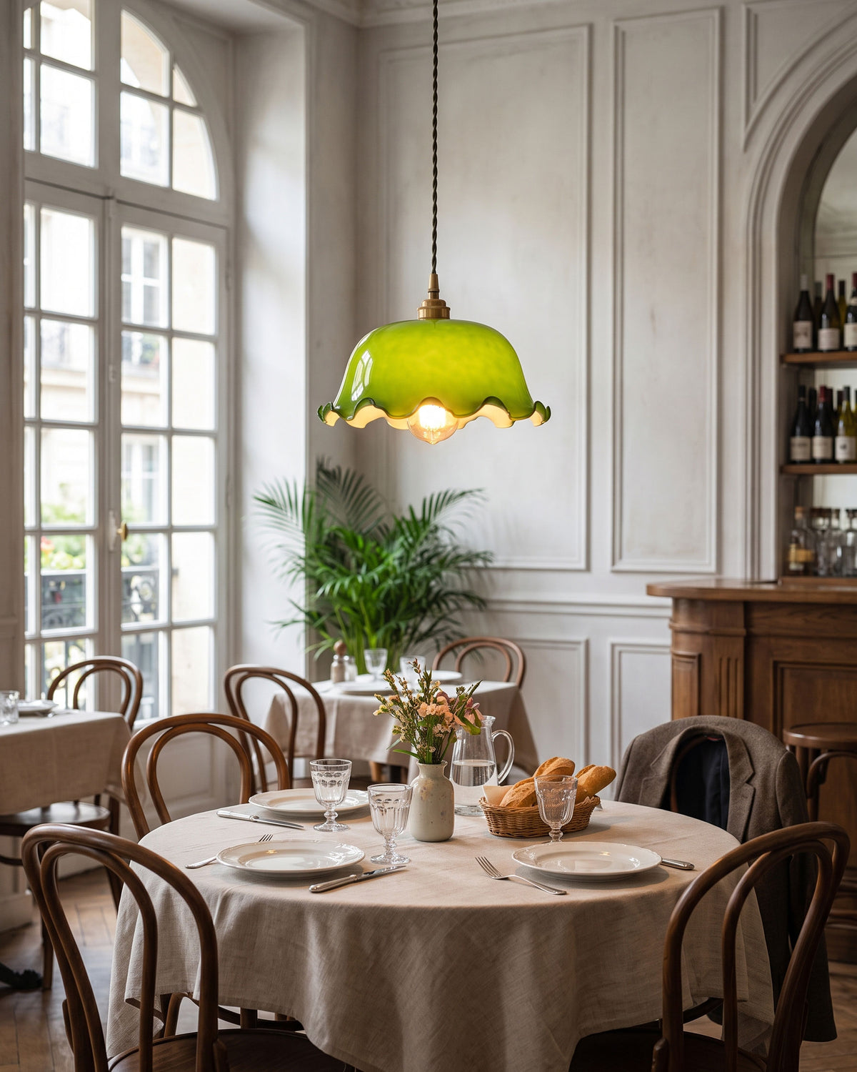 Bramley Fluted Pendelleuchte