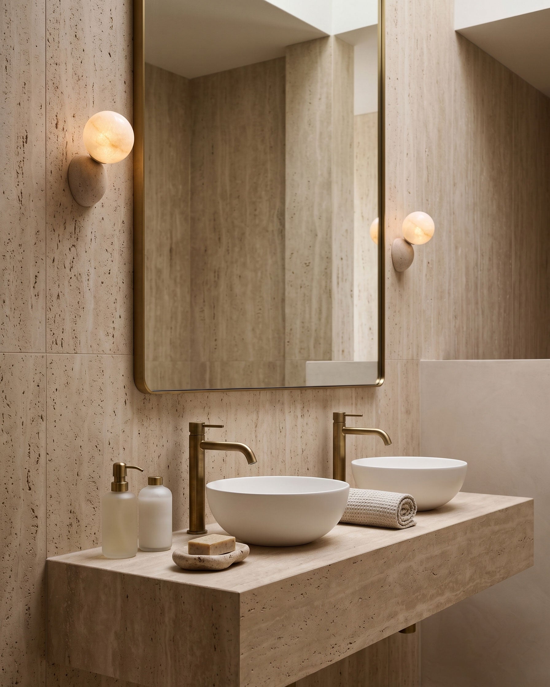 Brias Alabaster Wall Sconce