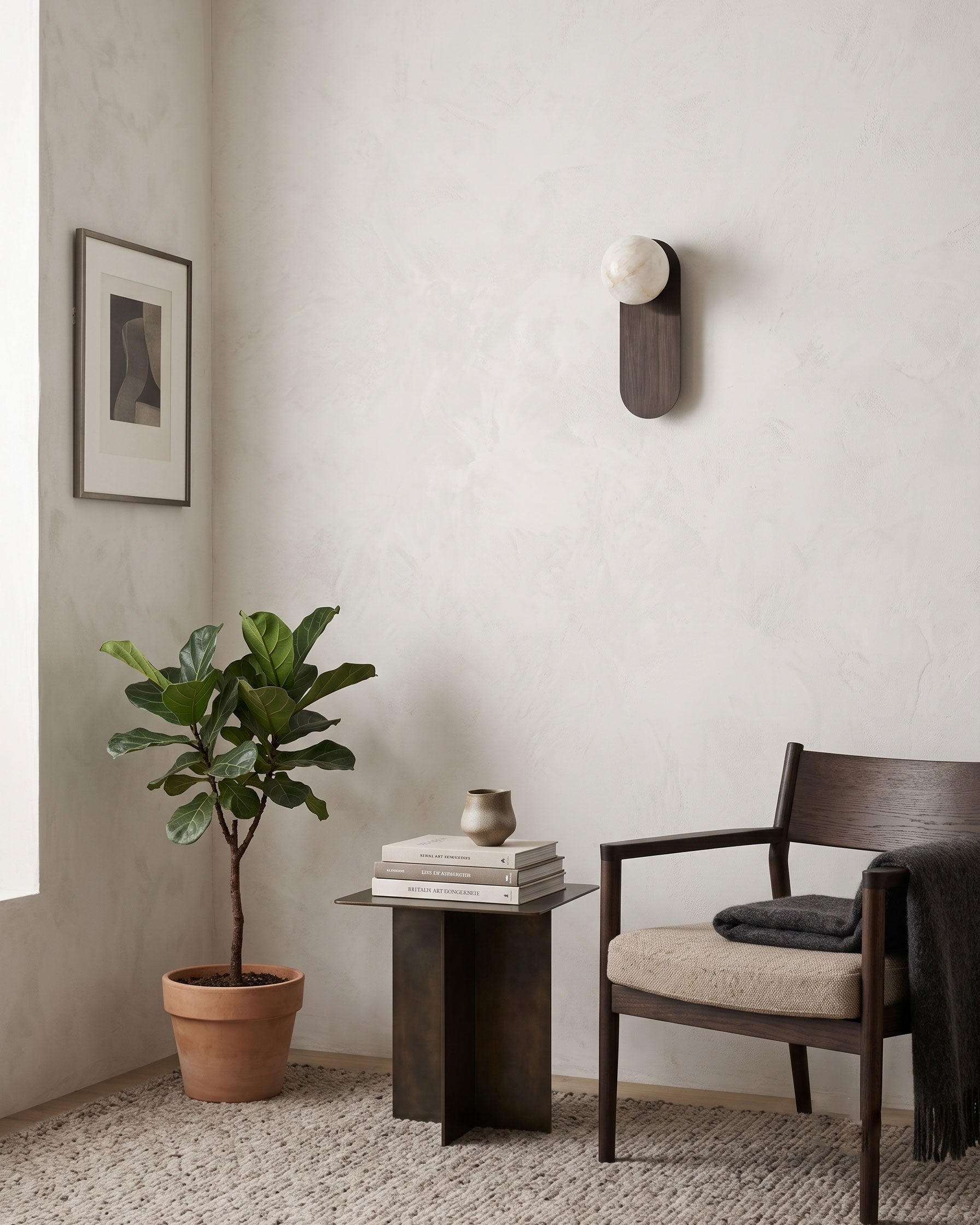 Bria Alabaster Wall Sconce