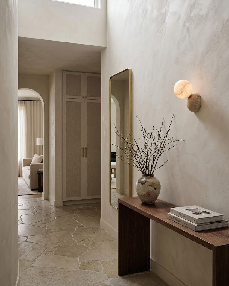 Brias Alabaster Wall Sconce
