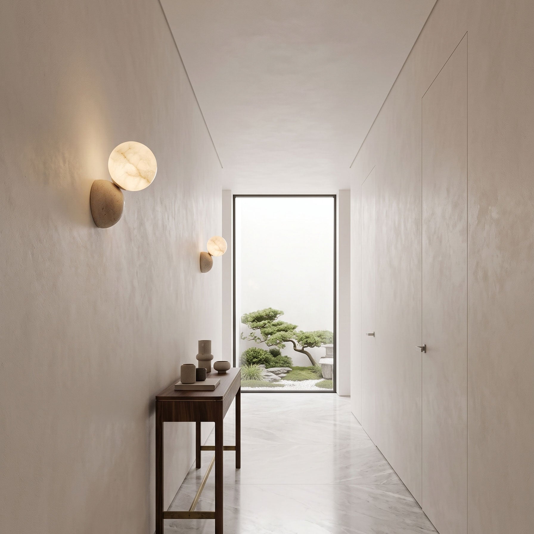 Brias Alabaster Wall Sconce