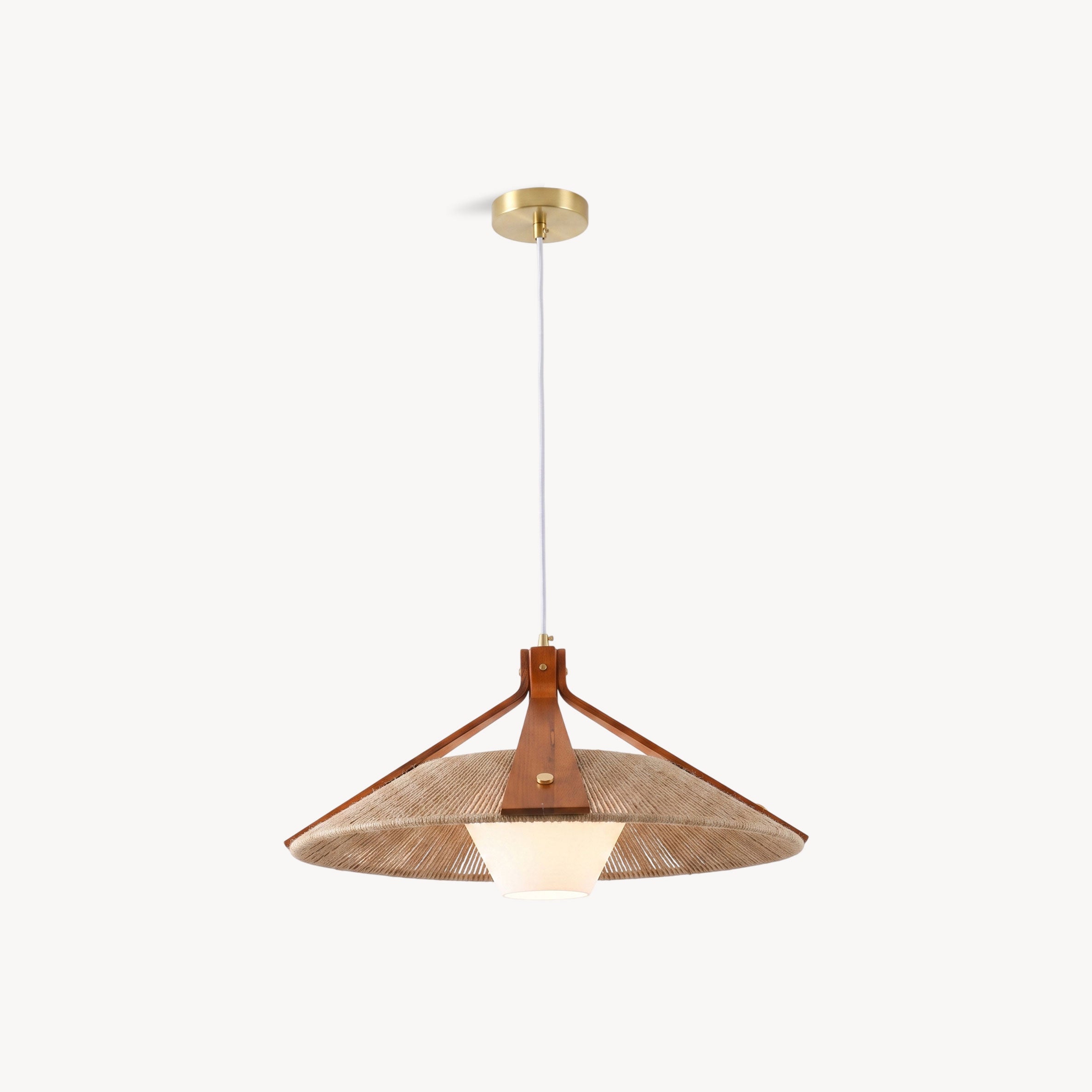 Bria Hemp Rope Pendant Light