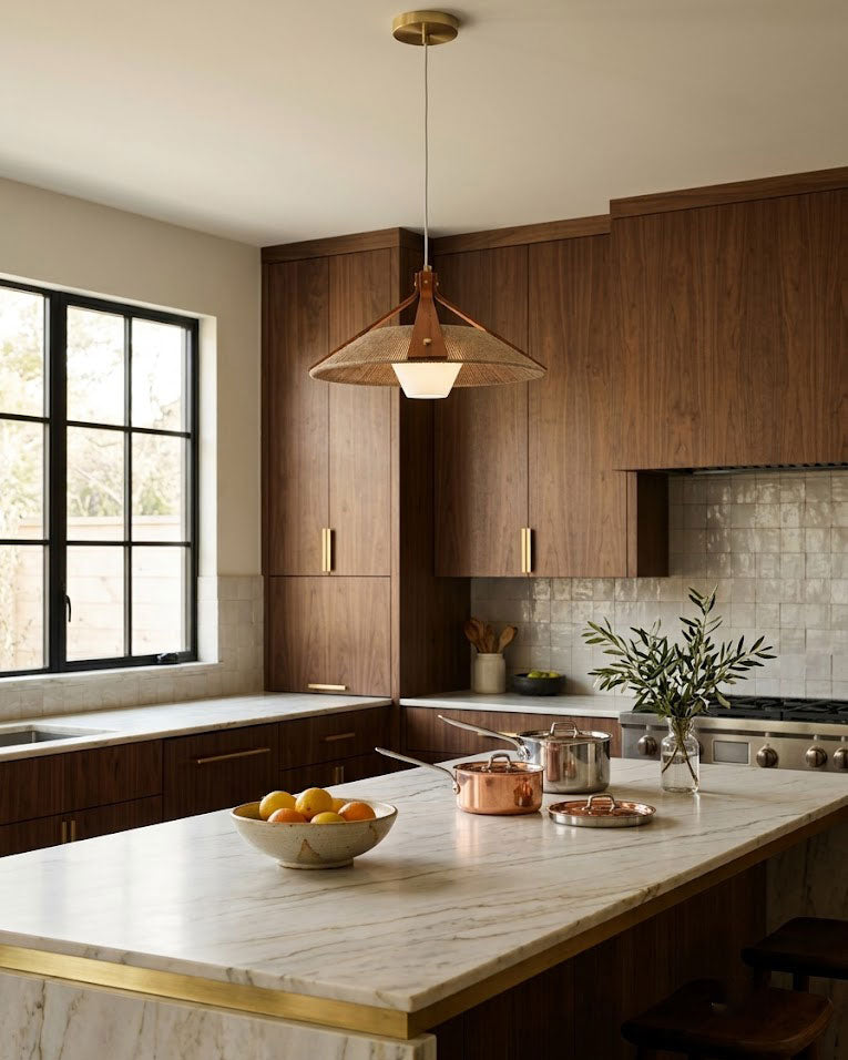 Bria Hemp Rope Pendant Light