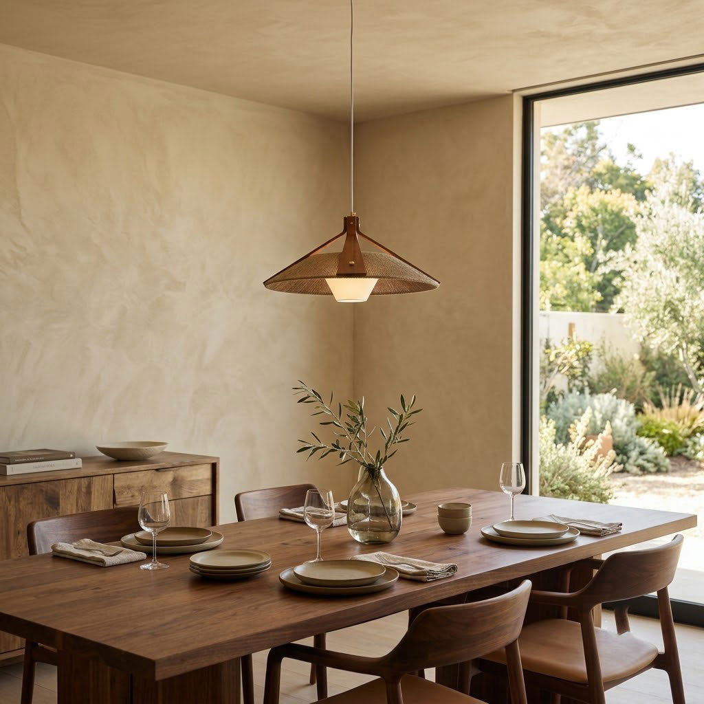 Bria Hemp Rope Pendant Light