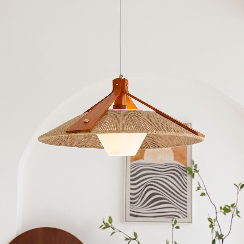 Bria Hemp Rope Pendant Light