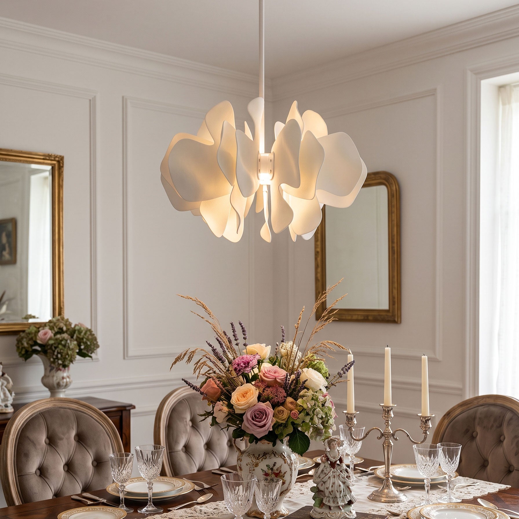 Bria Sculpted Blossom Pendant Light