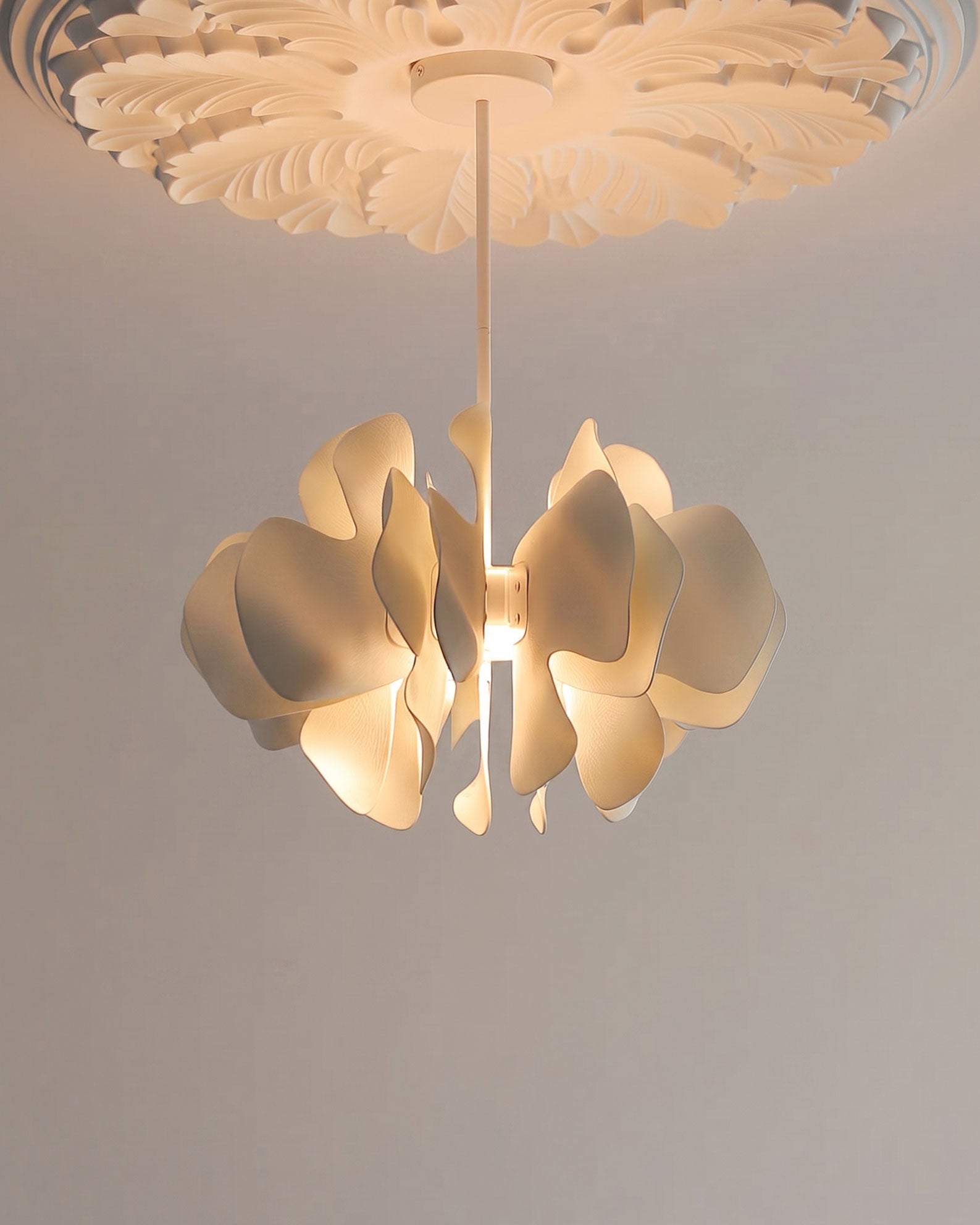 Bria Sculpted Blossom Pendant Light