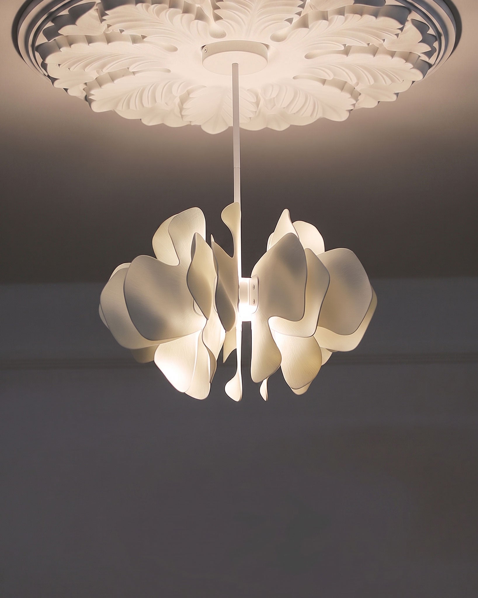 Bria Sculpted Blossom Pendant Light