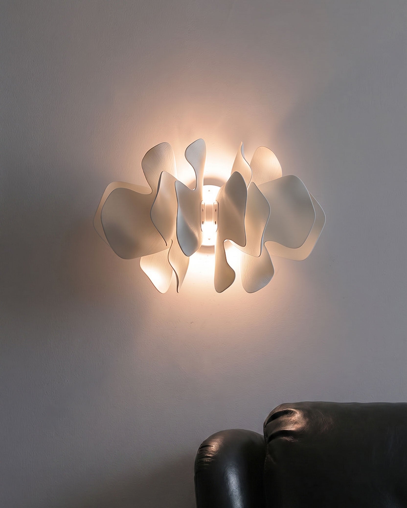 Bria Sculpted Blossom Wall Sconce
