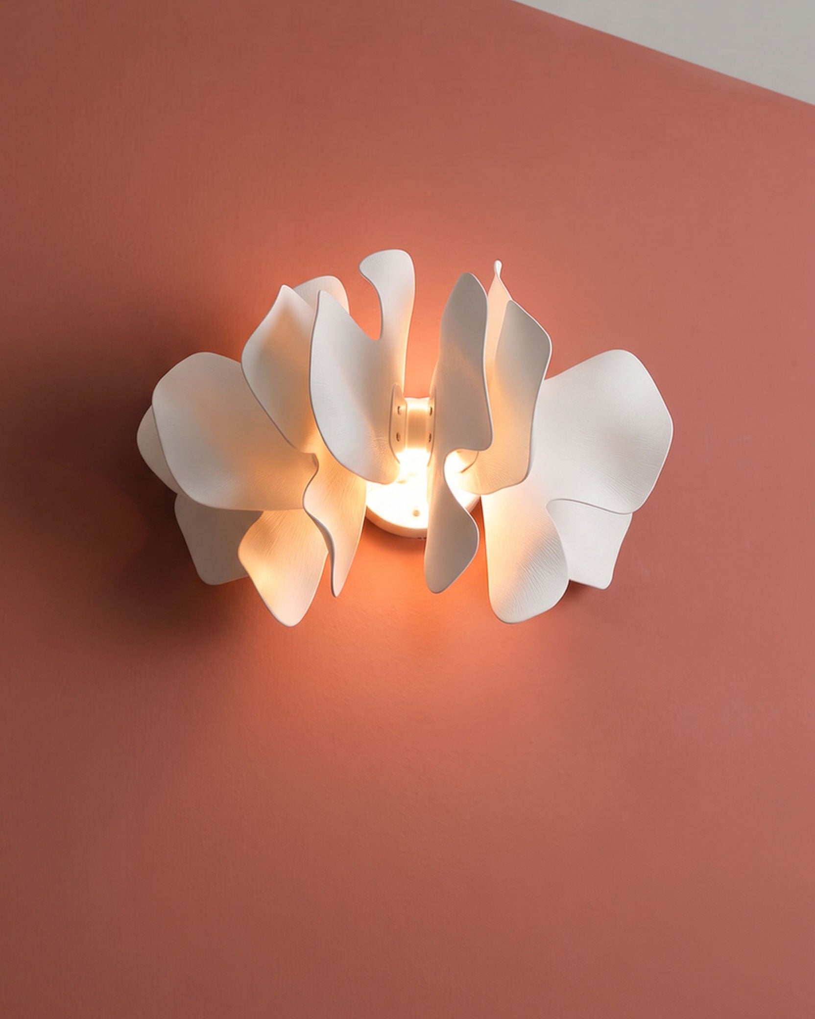 Bria Sculpted Blossom Wall Sconce