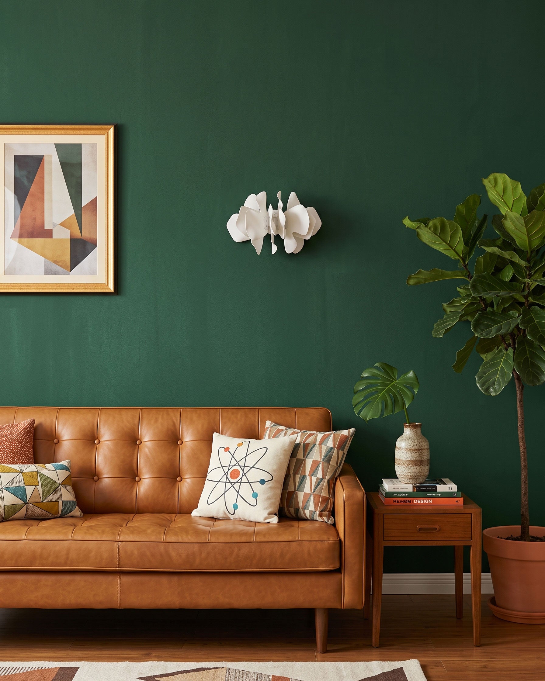Bria Sculpted Blossom Wall Sconce