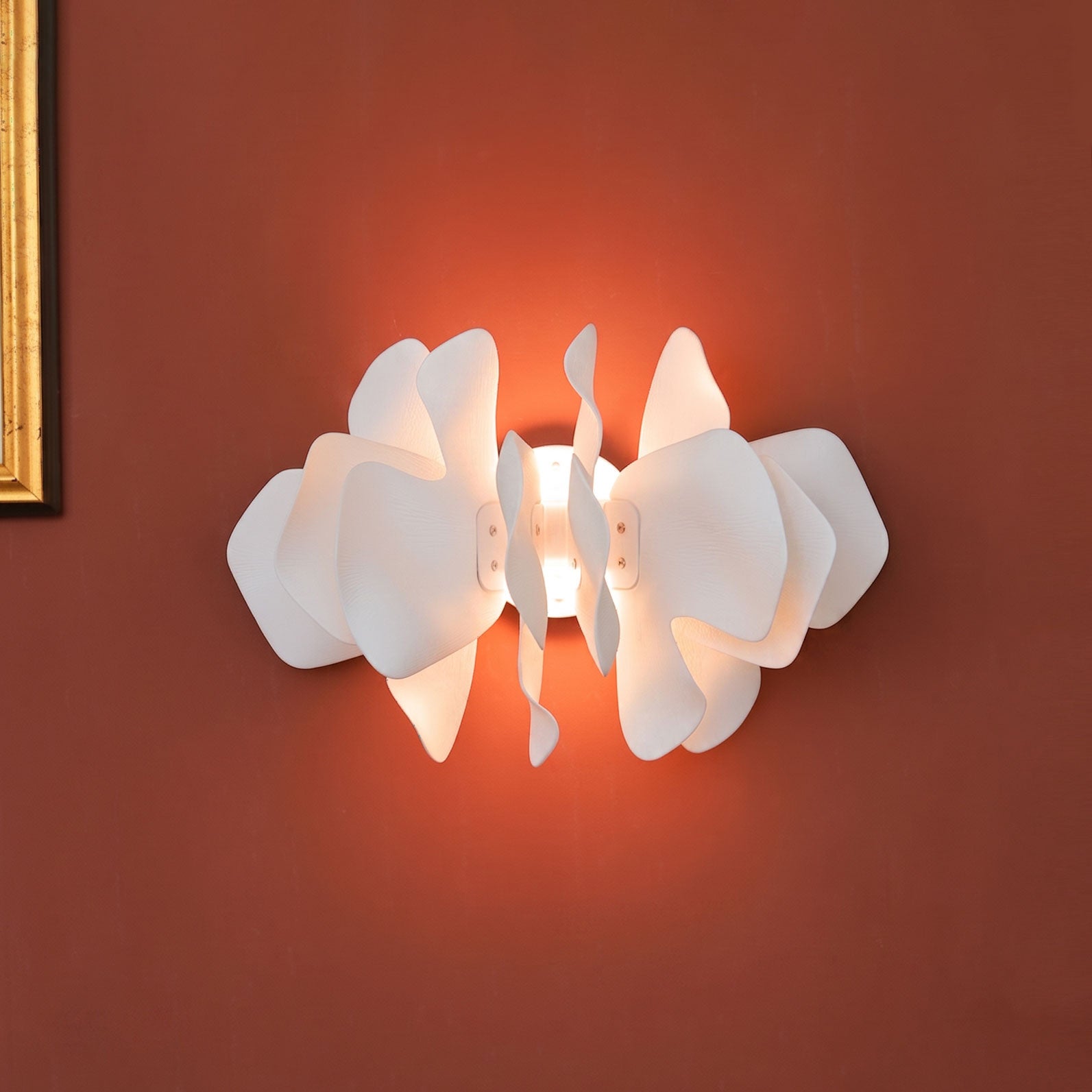 Bria Sculpted Blossom Wall Sconce