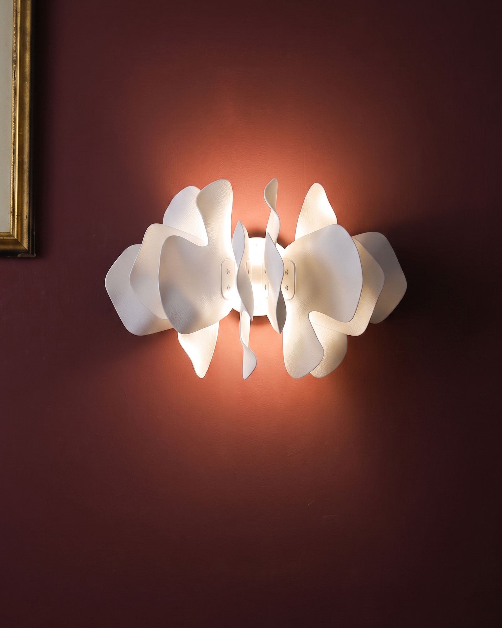 Bria Sculpted Blossom Wall Sconce