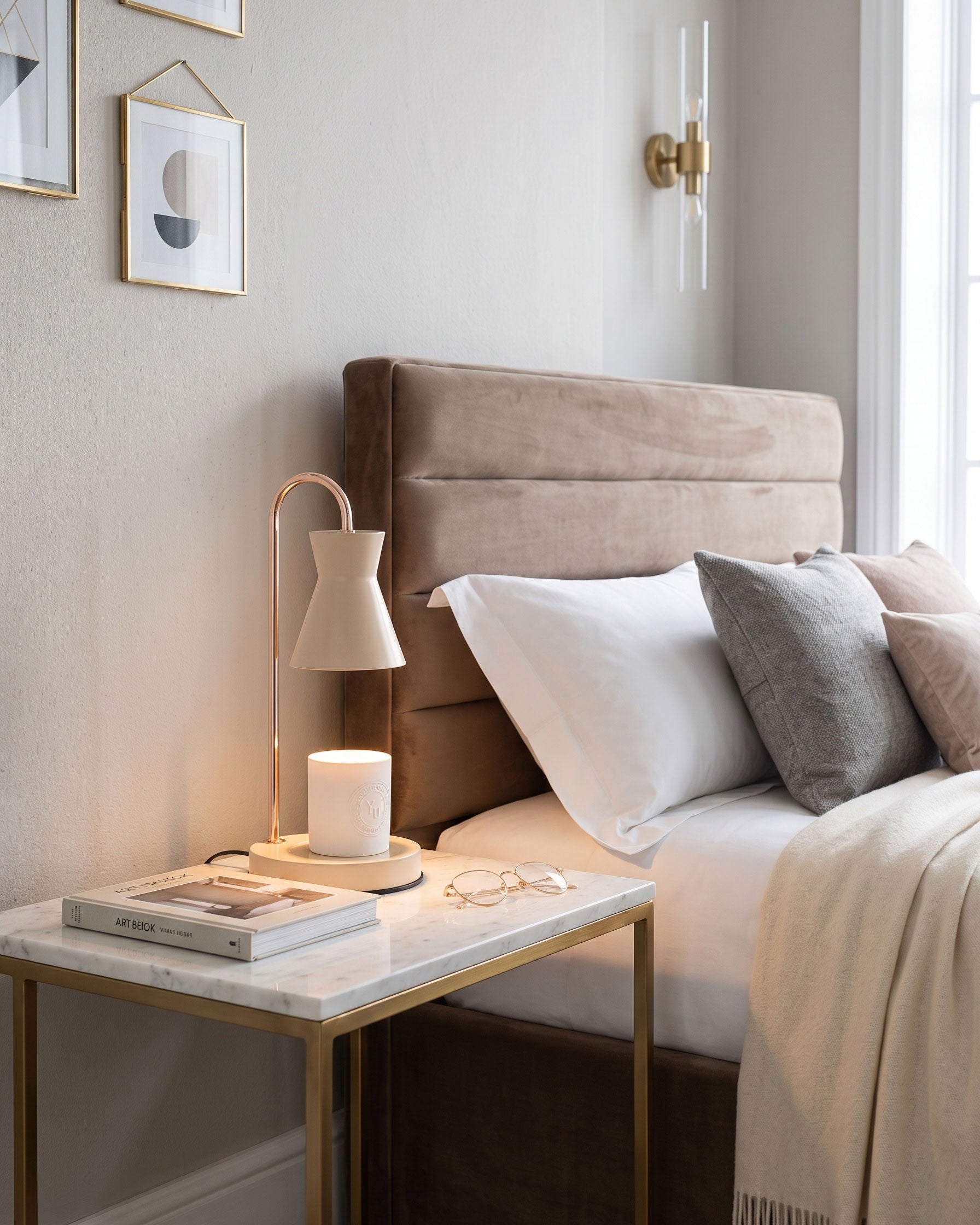 Briar Candle Table Lamp
