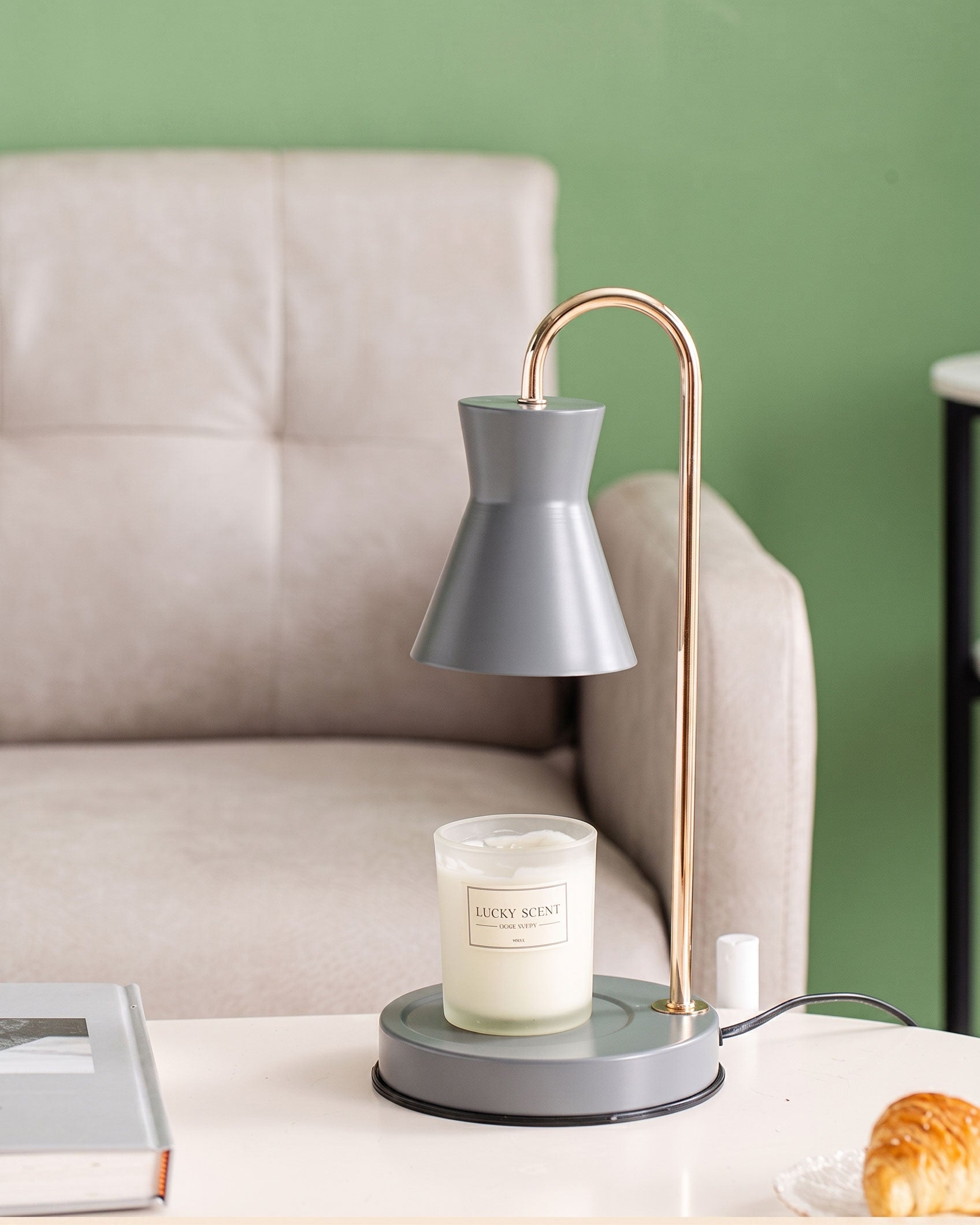 Briar Candle Table Lamp