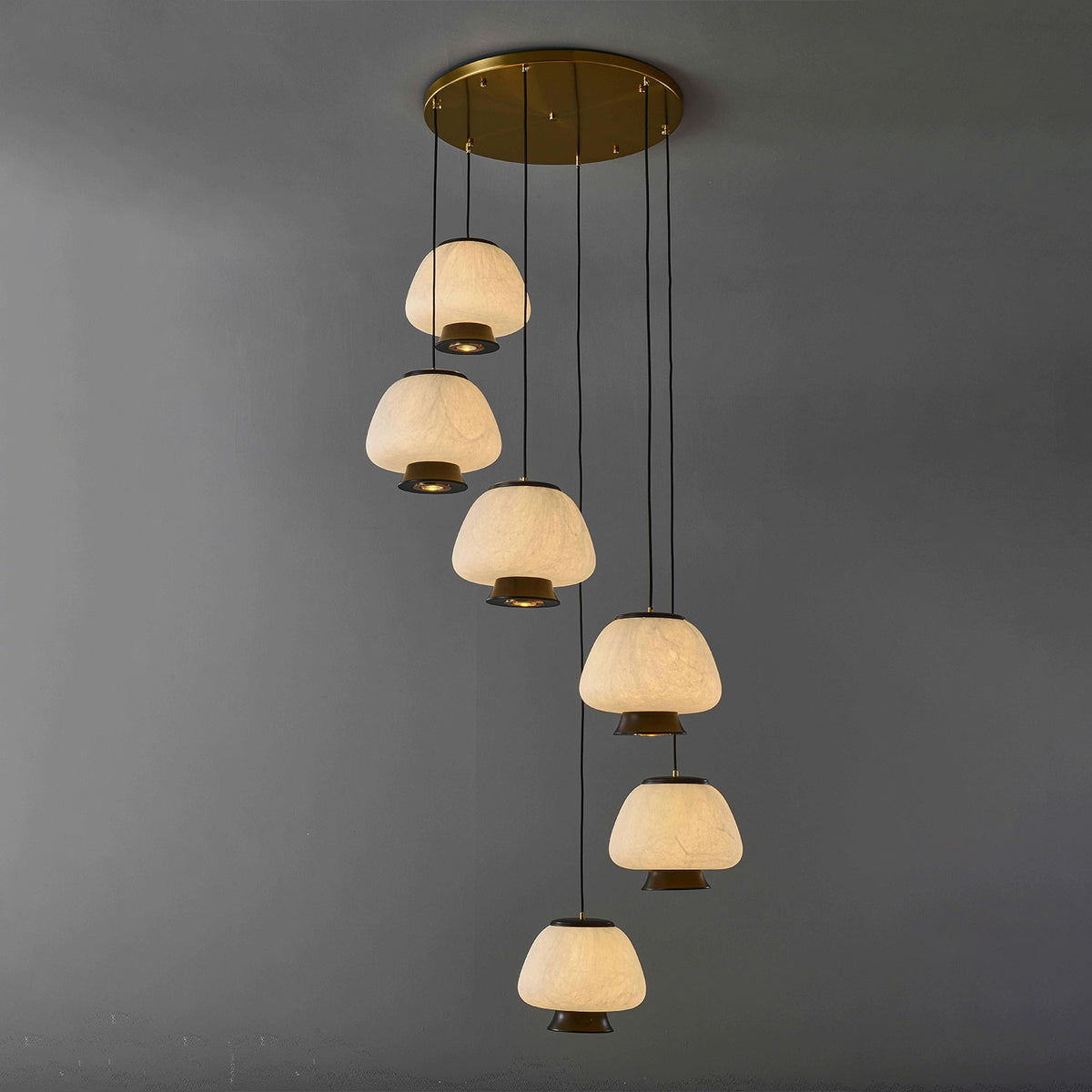 Brienna Natural Silk Chandelier