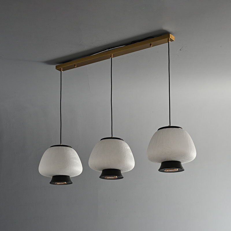 Brienna Natural Silk Pendant Light