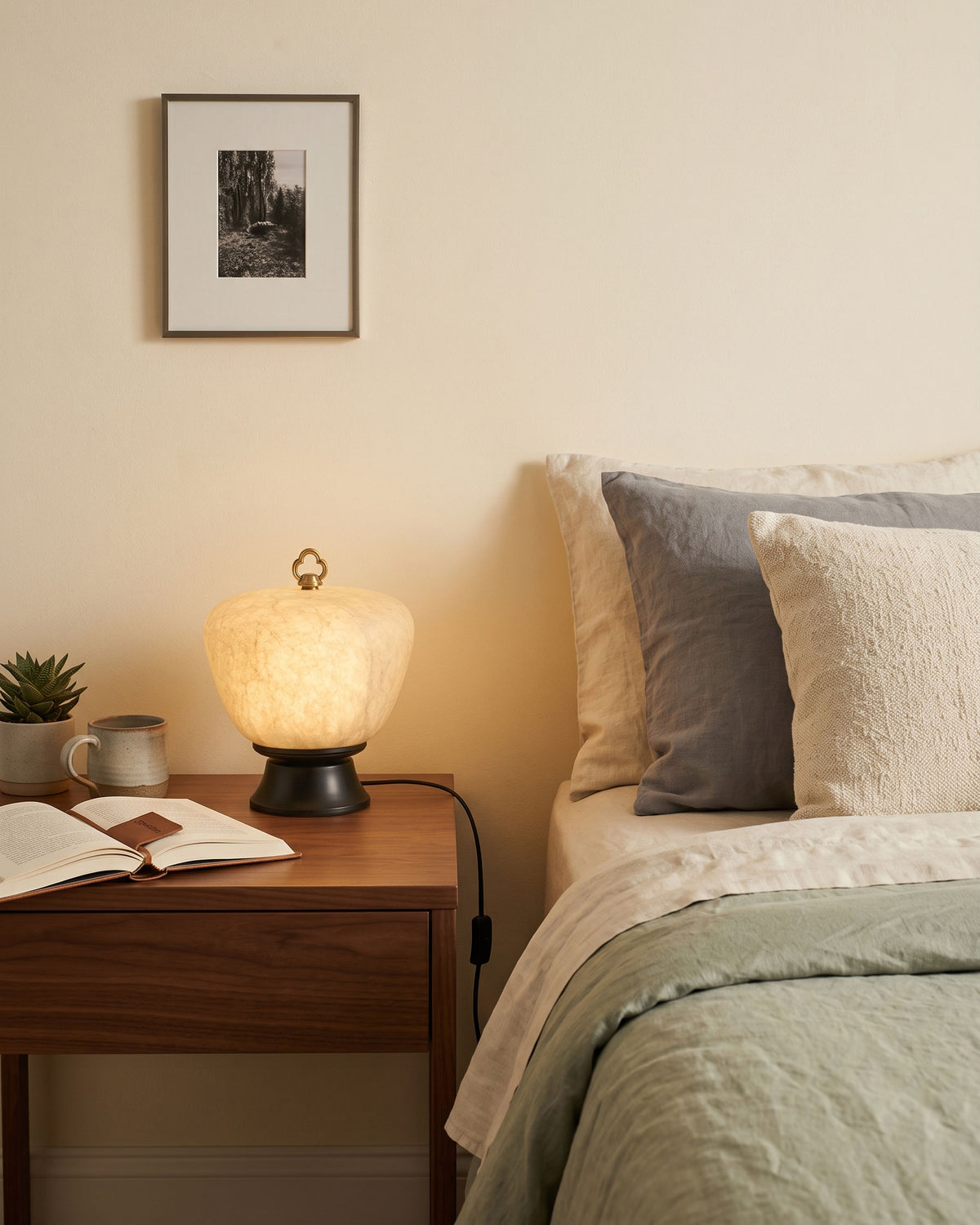 Brienna Natural Silk Table Lamp