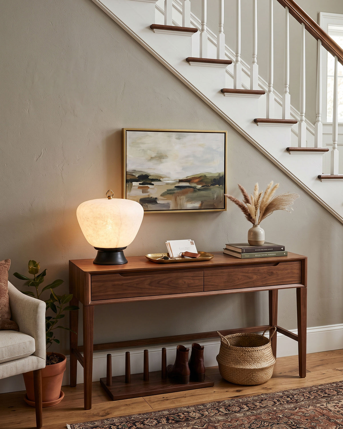 Brienna Natural Silk Table Lamp
