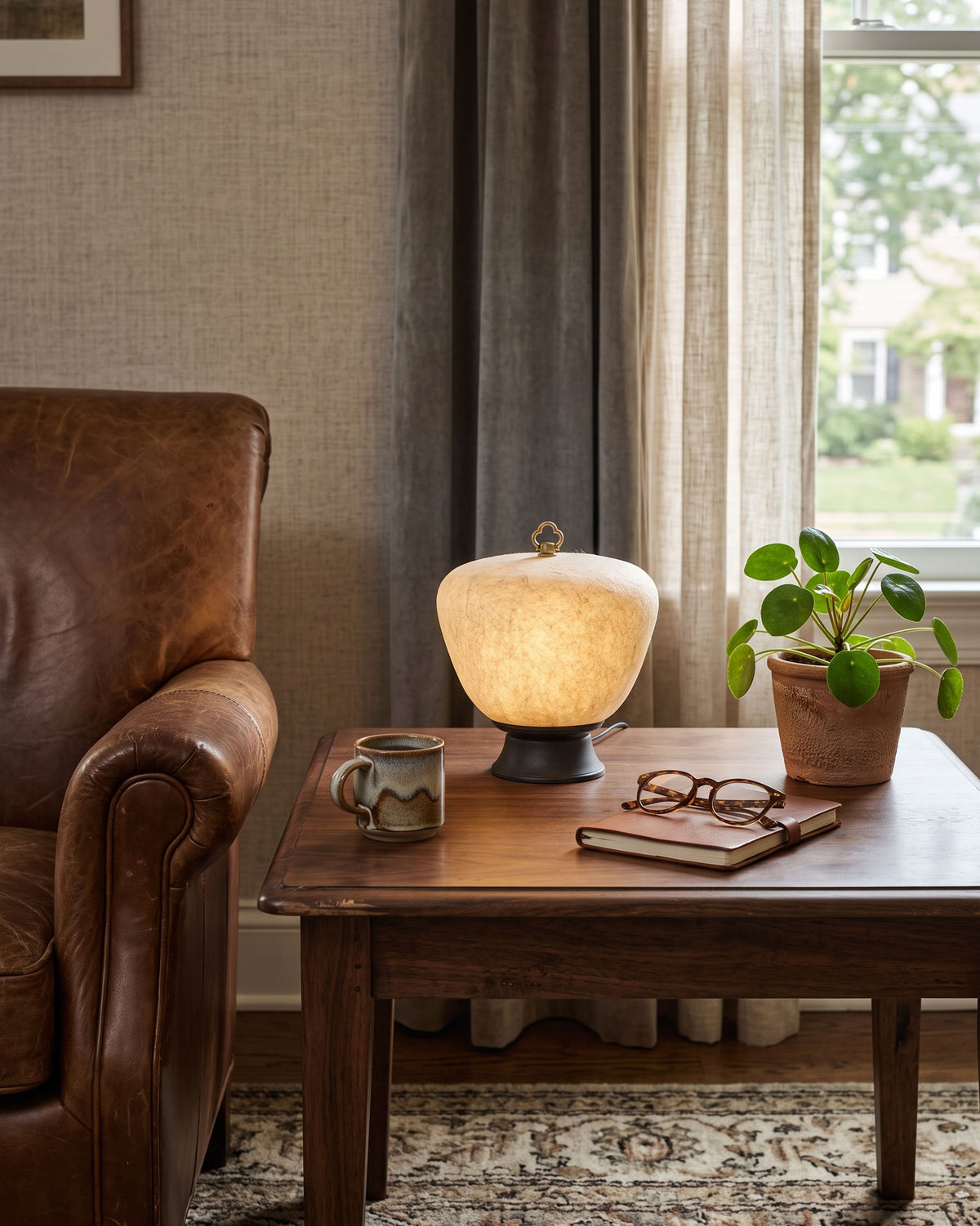 Brienna Natural Silk Table Lamp