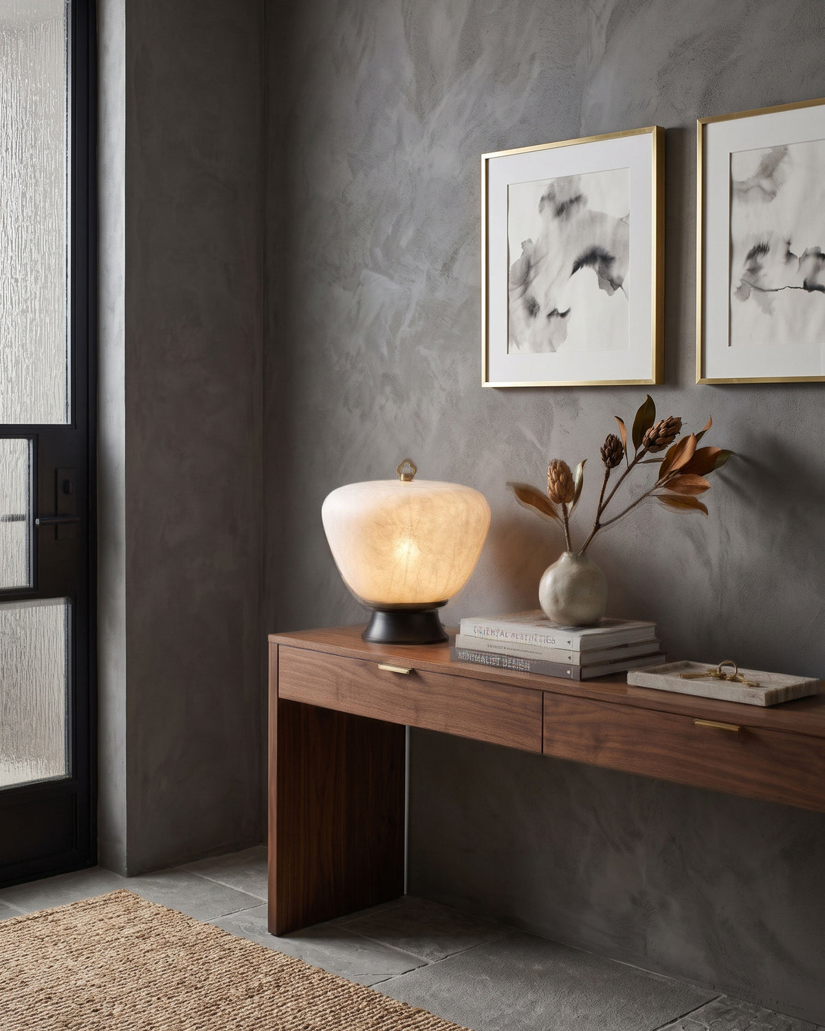 Brienna Natural Silk Table Lamp