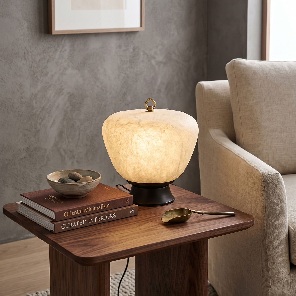 Brienna Natural Silk Table Lamp