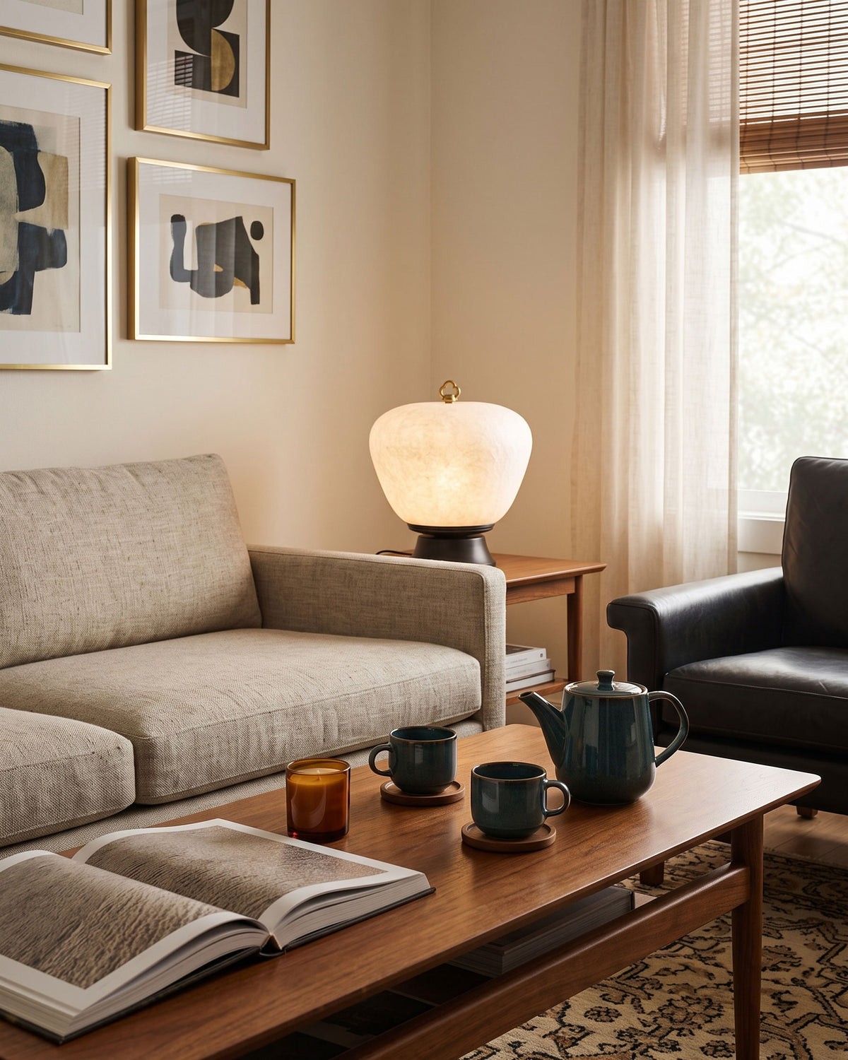 Brienna Natural Silk Table Lamp