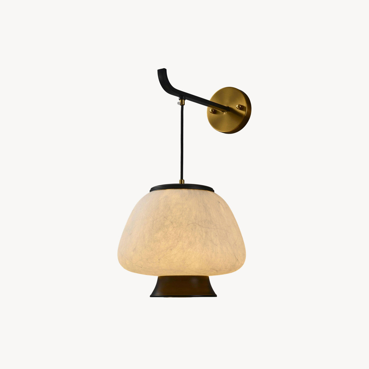 Brienna Natural Silk Wall Sconce
