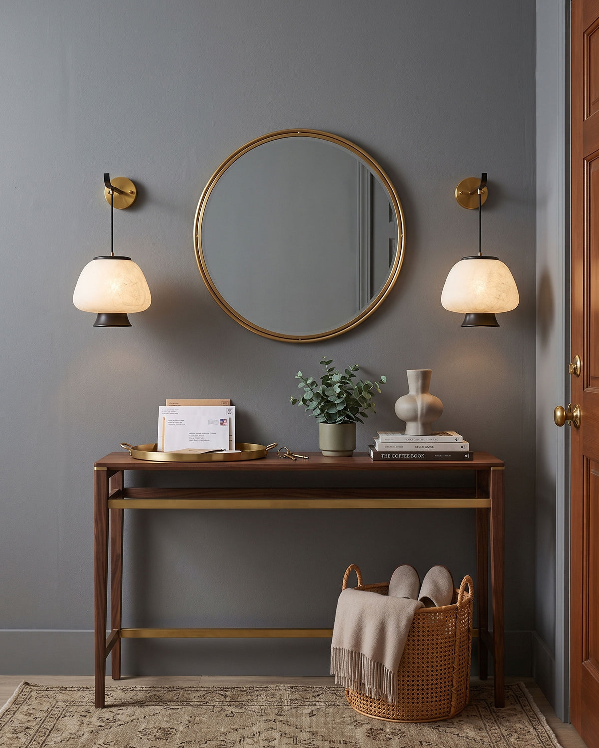 Brienna Natural Silk Wall Sconce